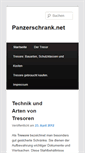 Mobile Screenshot of panzerschrank.net